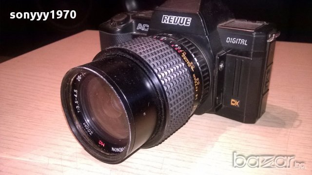 revue-фотоапарат+голям обектив-внос швеицария