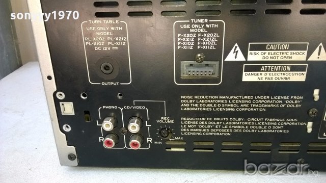 pioneer dc-x10z-amplifier+cassette deck japan- 270w-внос швеицария, снимка 13 - Ресийвъри, усилватели, смесителни пултове - 18254335