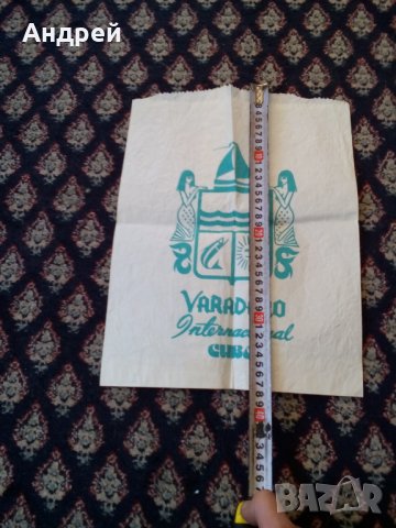 Хартиена торба Varadero Cuba, снимка 3 - Други ценни предмети - 24132683