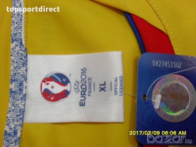 Спортна тенеска НАЦИОНАЛНИ ОТБОРИ РУМЪНИЯ UEFA внос Англия, снимка 9 - Тениски - 17702936
