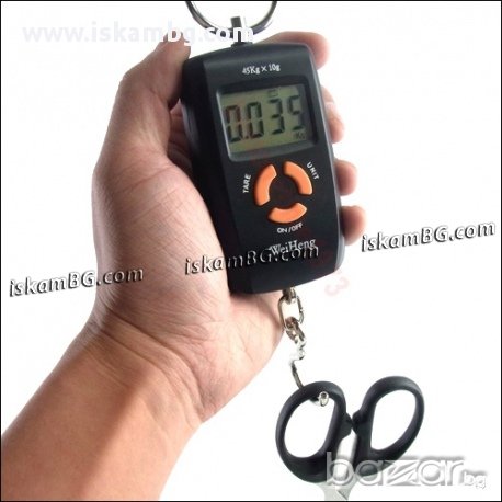 Електронно кантарче - до 45 kg - код 0112, снимка 2 - Други спортове - 13384923