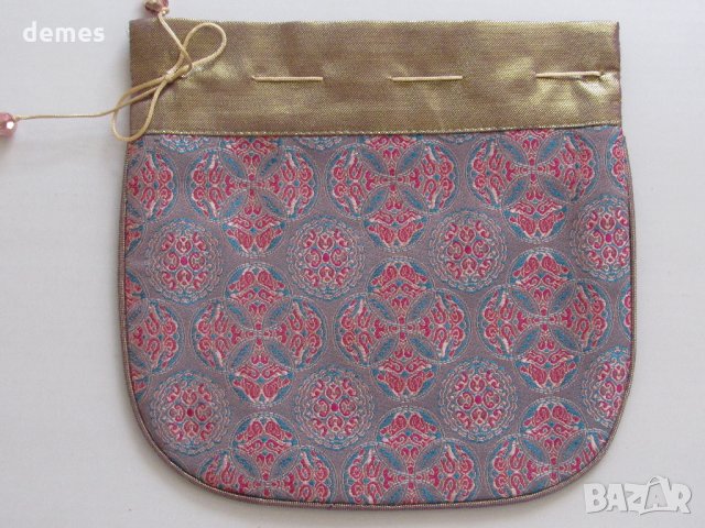 Традиционна торбичка тип пунгия от плат DELL от Монголия-13, снимка 5 - Други - 23441806