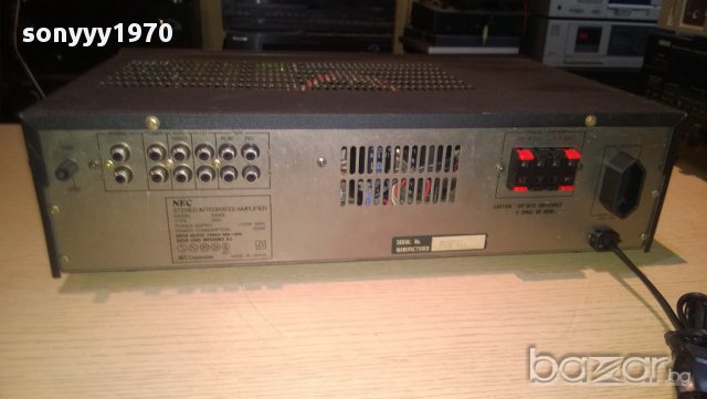 nec a600e-stereo amplifier-300watts-made in japan-внос швеицария, снимка 13 - Ресийвъри, усилватели, смесителни пултове - 10758424