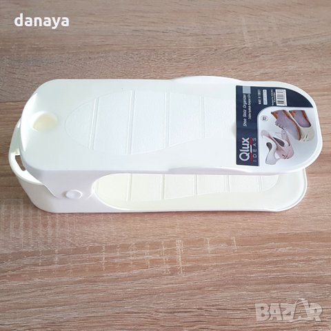 879 Пластмасов регулируем органайзер за обувки платформа за чифт обувки, снимка 5 - Други стоки за дома - 25119694