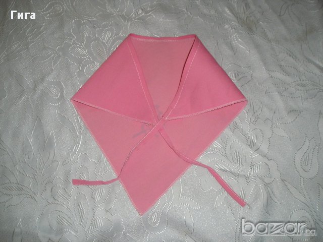 Розова кърпа за глава, снимка 3 - Шапки, шалове и ръкавици - 18177054