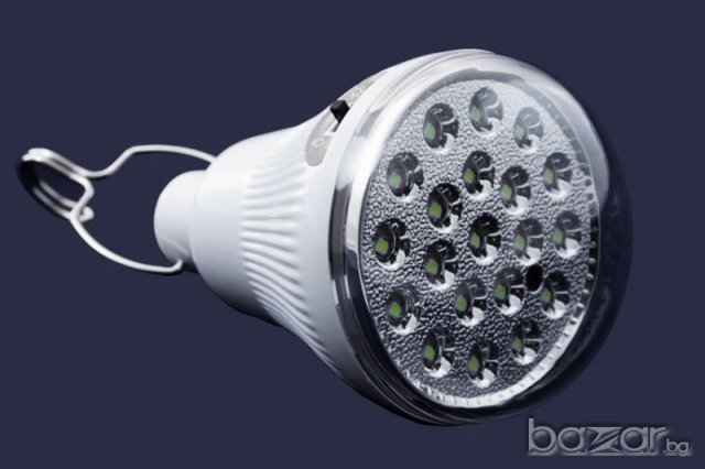 Соларна LED лампа GR-020 + слънчев панел