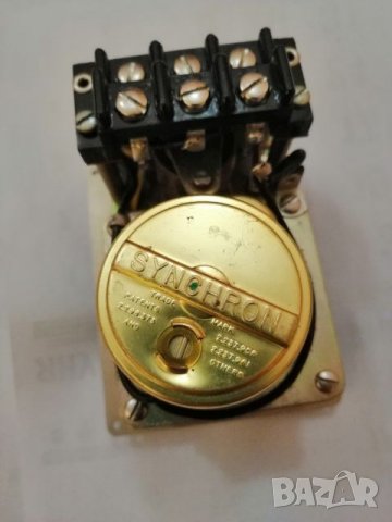 Стар,ретро механичен таймер USA 60 секунди. , снимка 4 - Шублери - 24642725