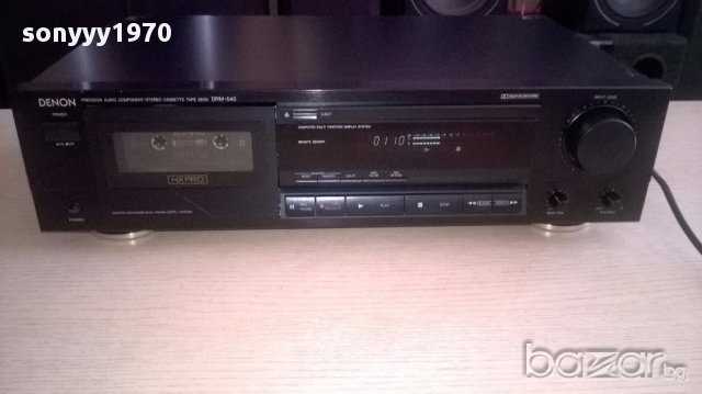 Denon drm-540 hx pro/dolby b/c-fine bias/2мотора-внос англия, снимка 12 - Ресийвъри, усилватели, смесителни пултове - 12985290