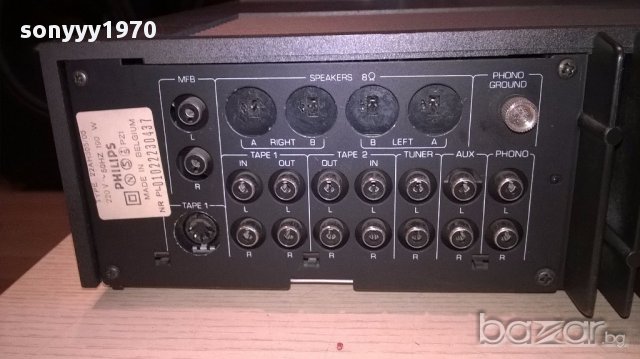 Philips 22ah305/00-amplifier-190w-made in belgium-внос швеицария, снимка 10 - Ресийвъри, усилватели, смесителни пултове - 14591118