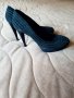 Обувки от естествен велур, снимка 1 - Дамски обувки на ток - 20131955