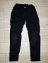 Детски ватирани черни дънки за момиче марка ZHONG FU, снимка 1 - Детски панталони и дънки - 23726625