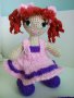 Кукла плетена играчка кукла Анита, снимка 3