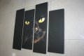 Картина Черна котка #083, снимка 3