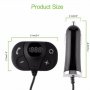 Автомобилен комплект Безжичен FM Bluetooth предавател MP3 плейър USB SD хендсфри дисплей ALD62, снимка 4