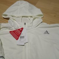 Ново яке Adidas Pure X Running Jacket in White, снимка 7 - Спортни екипи - 19536947
