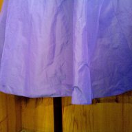Лилава официална рокля под коляното М / Л, снимка 2 - Рокли - 15522799