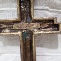 Бронзов кръст №10-11, снимка 4 - Антикварни и старинни предмети - 20286935