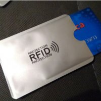 Защитно калъфче за безконтактна/RFID кредитна или дебитна карта, снимка 3 - Портфейли, портмонета - 23878501