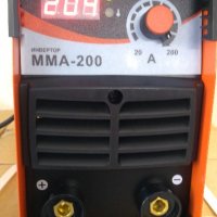 Инверторен ЕЛЕКТРОЖЕН - ММА-200 MINI-ORANGE с дигитален дисплей , снимка 5 - Други машини и части - 16277980