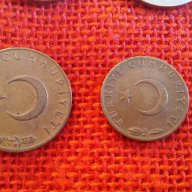 Турски монети, 22 броя, емисии от 1967г. до 1992г., много запазени, снимка 11 - Нумизматика и бонистика - 17127839