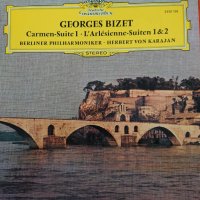LP грамофонни плочи класика Lanza Karajan Bizet Ravel Rachmainov Ashkenazy, снимка 2 - Грамофонни плочи - 23669883