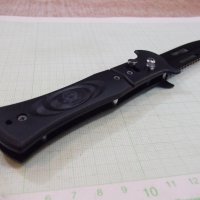 Нож "COLUMBIA" сгъваем полуавтоматичен, снимка 7 - Ножове - 23700334
