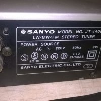 sanyo jt-440l stereo tuner-внос швеция, снимка 13 - Ресийвъри, усилватели, смесителни пултове - 25414647