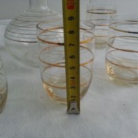 Стъклени чаши чашки , снимка 2 - Антикварни и старинни предмети - 23854578