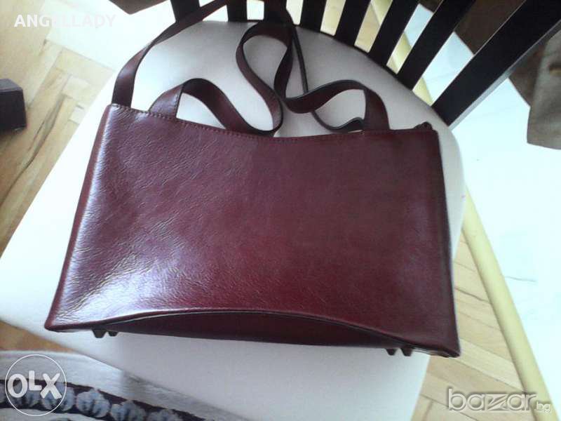 Продавам дамска чанта в кафяво, снимка 1