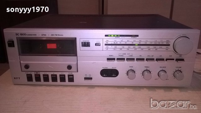 rft sc-1800-deck receiver-ретро машина-внос швеицария, снимка 6 - Ресийвъри, усилватели, смесителни пултове - 18352326
