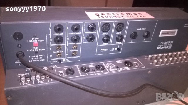 scm7600 stereo club mixer biamp-внос швеицария, снимка 13 - Ресийвъри, усилватели, смесителни пултове - 24033949