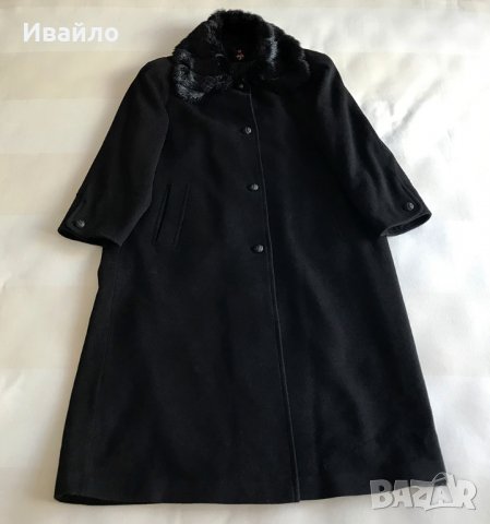 Луксозно дамско кашмирено зимно дълго палто MODENA, снимка 5 - Палта, манта - 19365682