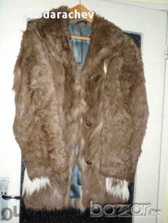 Дамски естествен кожен кожух (палто), снимка 12 - Палта, манта - 11873336