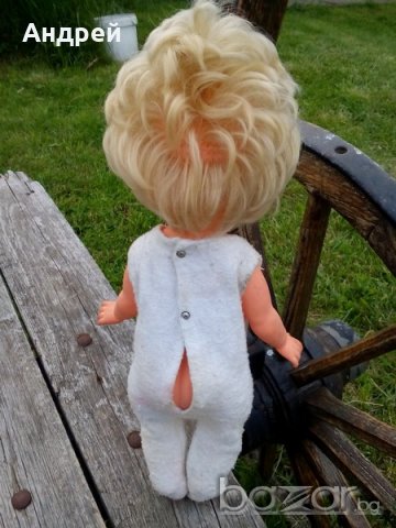 Стара кукла, снимка 3 - Антикварни и старинни предмети - 18384743