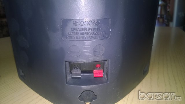 sony speaker system 4 ohms/15watt-2броя-от швеицария, снимка 12 - Ресийвъри, усилватели, смесителни пултове - 8101790