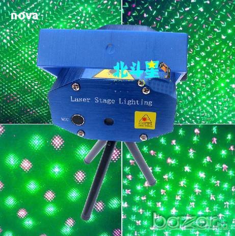 Парти Лазер Mini Laser Stage Lighting, снимка 8 - Други - 12219477