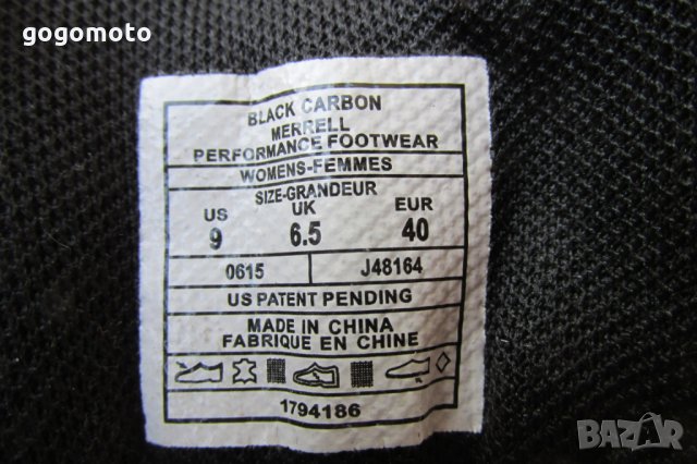 GORE-TEX®, унисекс, туристическа маратонка боти 39- 40 MERRELL® , GTX®, GOGOMOTO.BAZAR.BG®, снимка 6 - Маратонки - 25043160