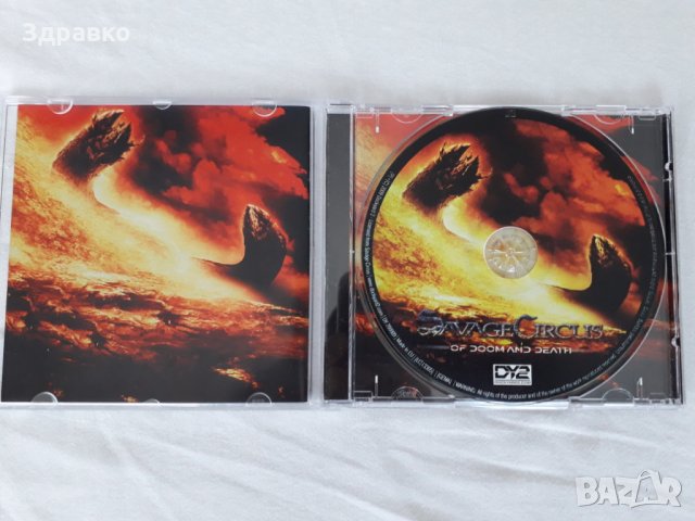 SAVAGE CIRCUS – Of Doom And Death (2009), снимка 3 - CD дискове - 25880450