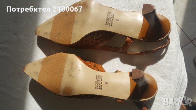 Обувки, снимка 4 - Дамски обувки на ток - 24165584