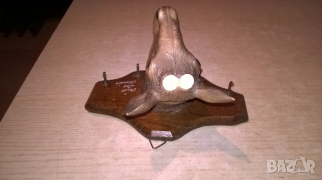 сърна-закачалка за ключове-18х15х12см-внос франция, снимка 9 - Колекции - 22597379