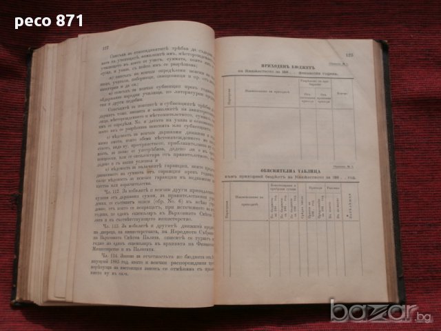 Съдебни закони 1885г.+Годишен сборник от закони 1885г., снимка 7 - Художествена литература - 16609517