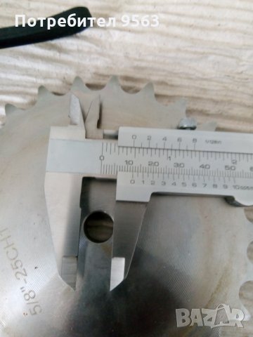 Зъбно колело 25 зъба 5/8", снимка 2 - Градинска техника - 24714695