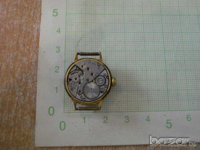 Часовник "BRITIX" дамски механечен позлатен работещ, снимка 2 - Дамски - 7890351