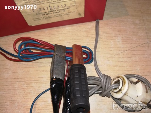 ИСТИНСКО-старо немско зарядно 6/12в-внос швеицария, снимка 14 - Аксесоари и консумативи - 20819225