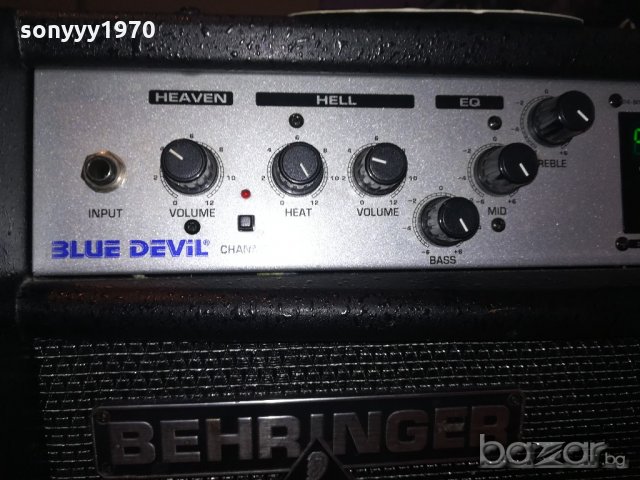поръчано-behringer blue devil gx112 virtube technology-внос швеицария, снимка 9 - Ресийвъри, усилватели, смесителни пултове - 20811629