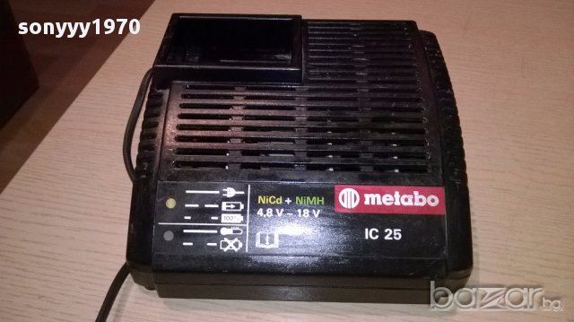 Metabo ic-25/100watt-charger-внос швеицария, снимка 2 - Други инструменти - 14608078