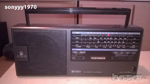 Ретро колекция от telefunken rp 500-внос швеицария, снимка 3 - Ресийвъри, усилватели, смесителни пултове - 17768333