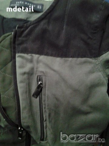 ZARA есенно/пролетно яке  каки, снимка 3 - Якета - 12250535