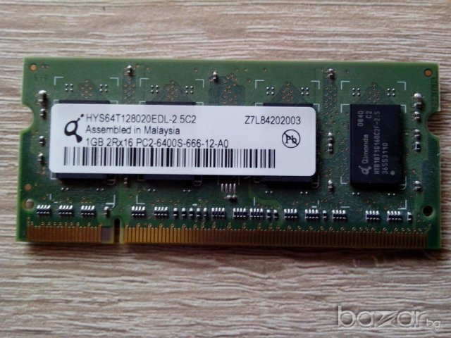 RAM памет 1GB, снимка 2 - RAM памет - 16764347