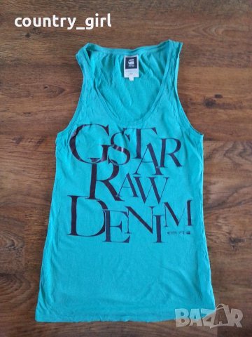 g-star dora r t wmn tank top - страхотен дамски потник, снимка 4 - Потници - 22387453